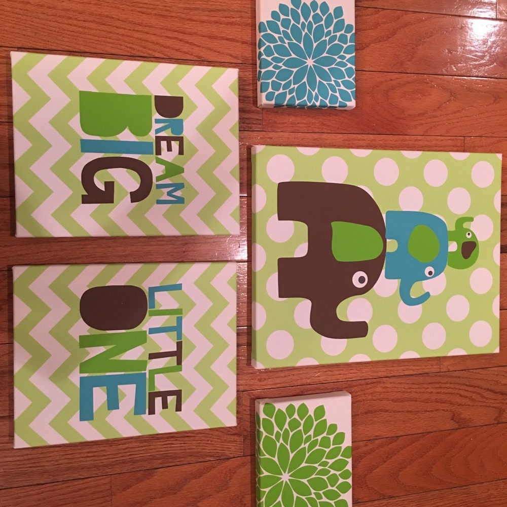 Nursery or kids wall decorations